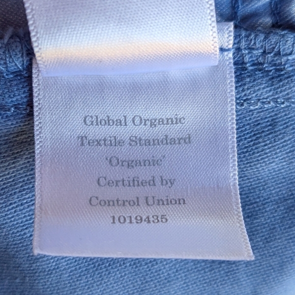 Everlane High Rise Brushed Organic Cotton Straight Leg Pants - Picture 8 of 9